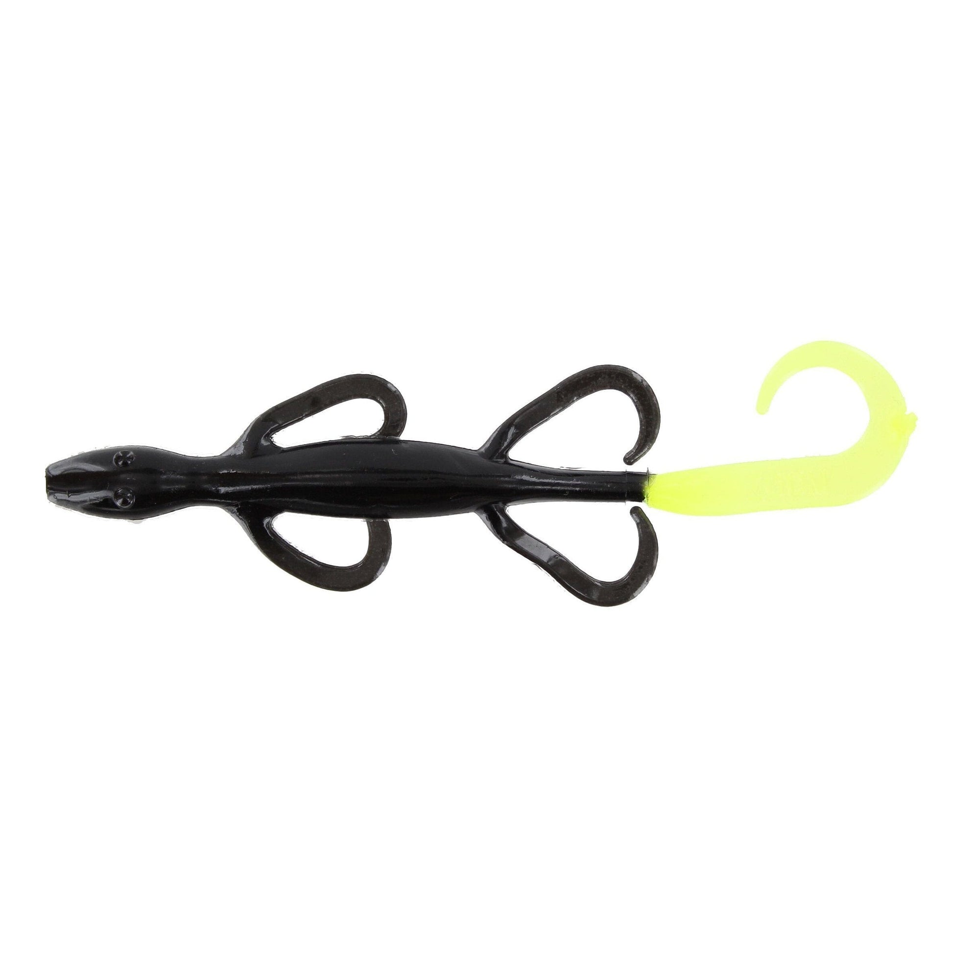 Zoom Lizard 6''-Black/Chartreuse-