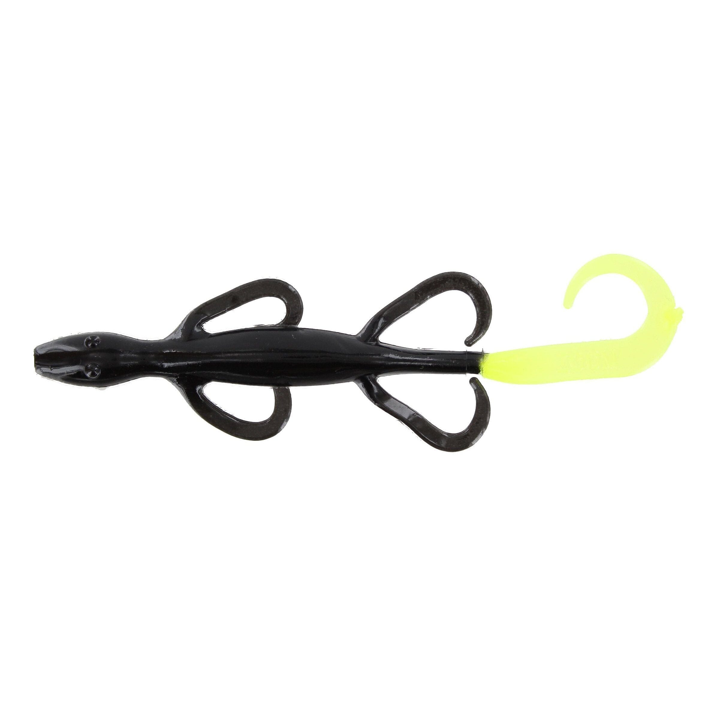 Zoom Lizard 6''-Black/Chartreuse-