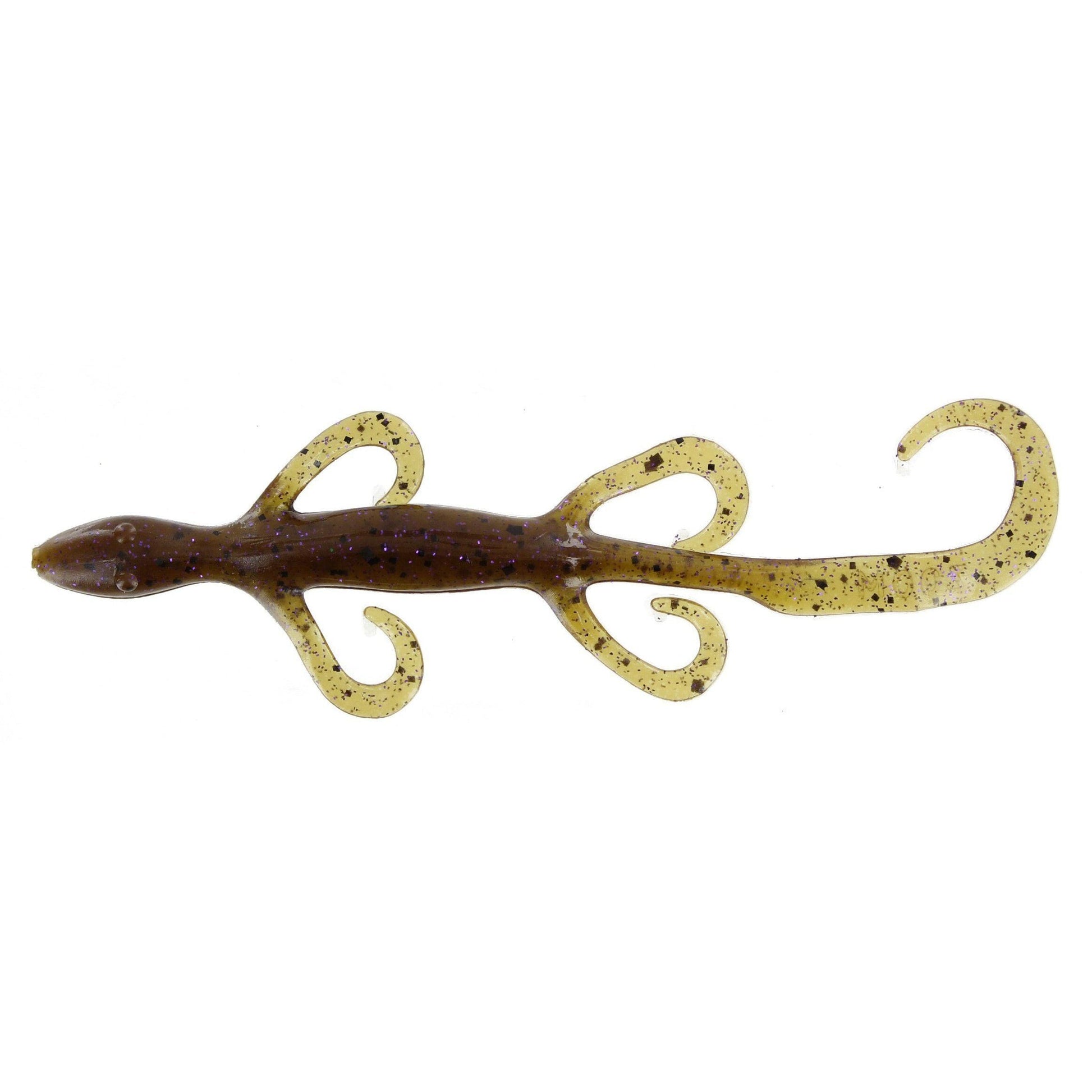 Zoom Lizard 6''-Green Pumpkin Purple-