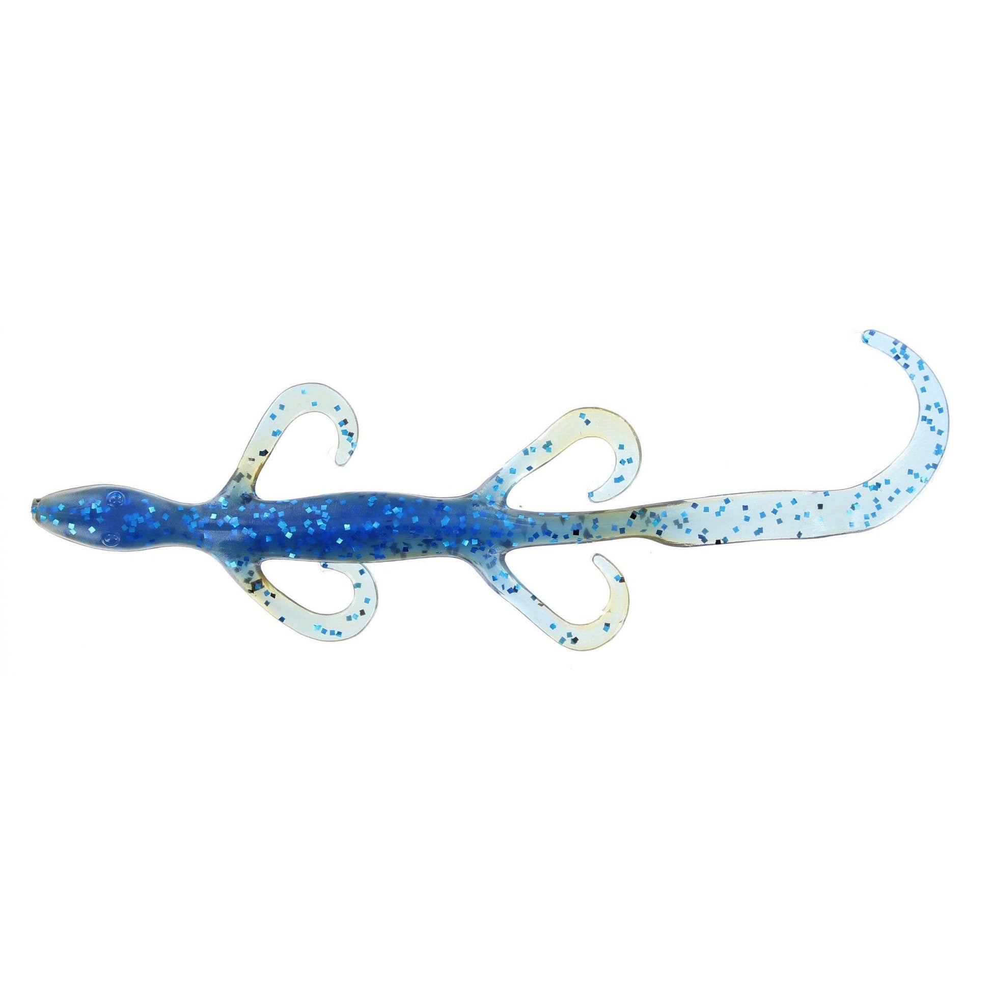 blue lizard with yellow tail zoom fishing lure 6 (9 pk) Zoom Lizard 6'' - Baby