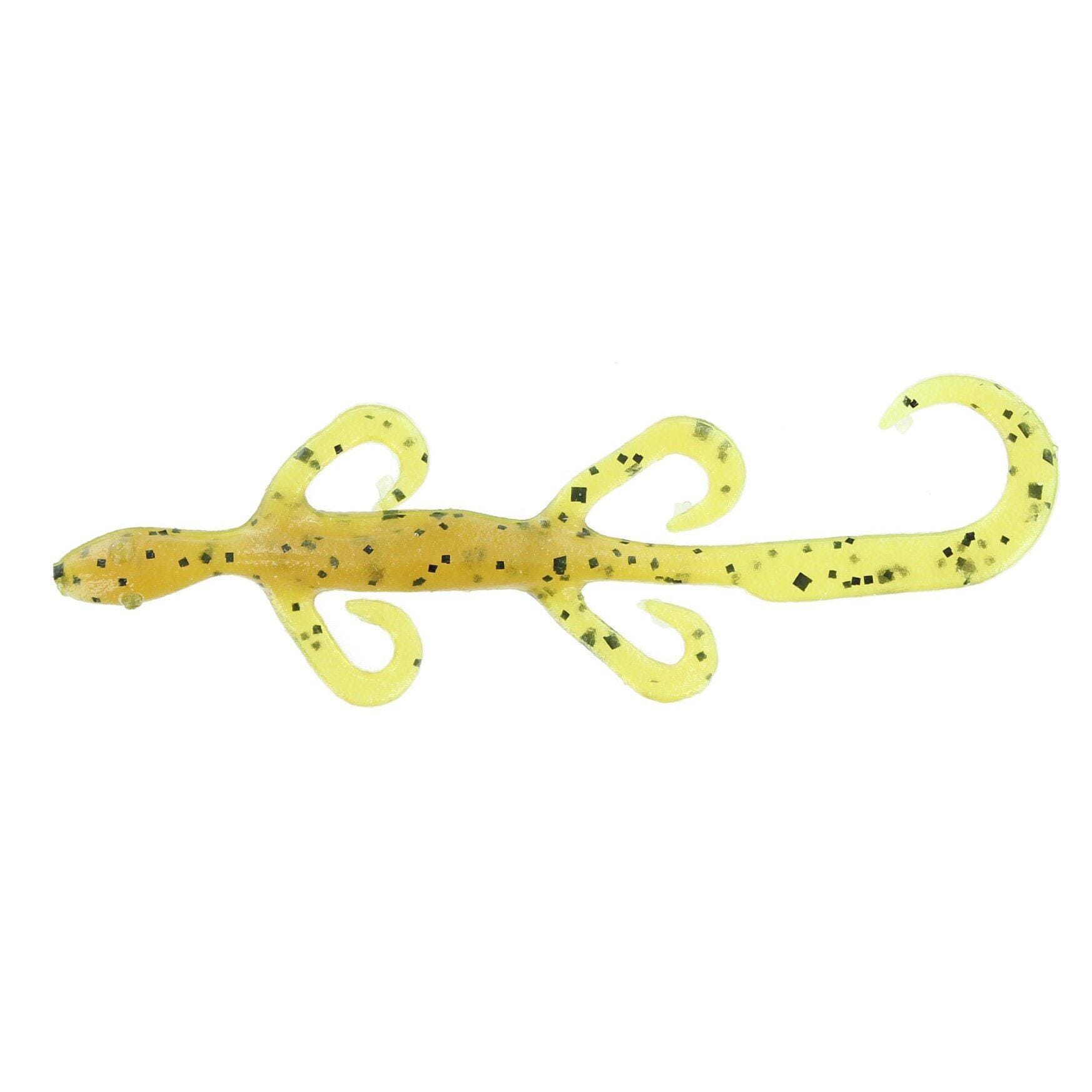 Zoom Mini Lizard 4''-Chartreuse Pumpkin-