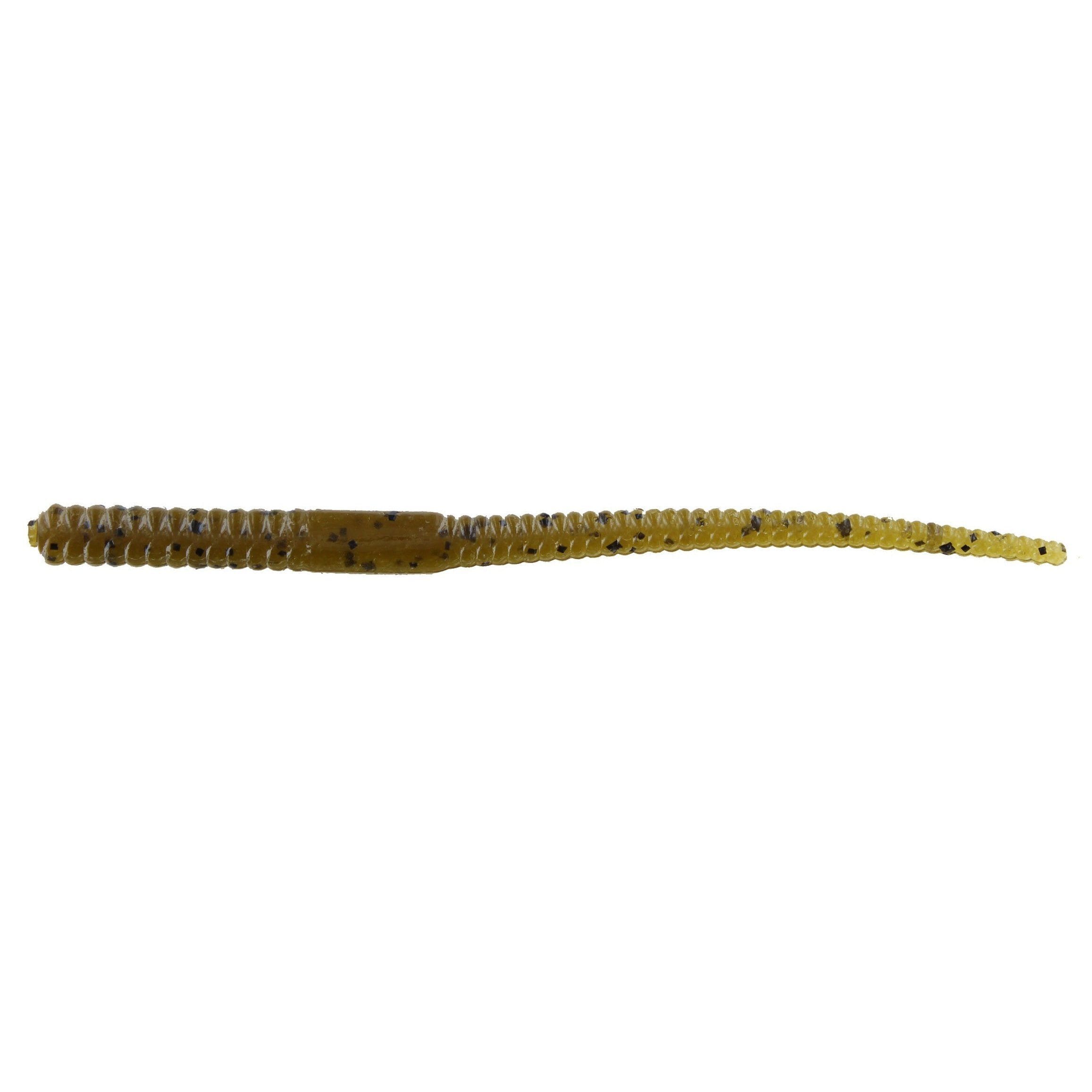 Zoom Shakey Head Worm-Green Pumpkin-