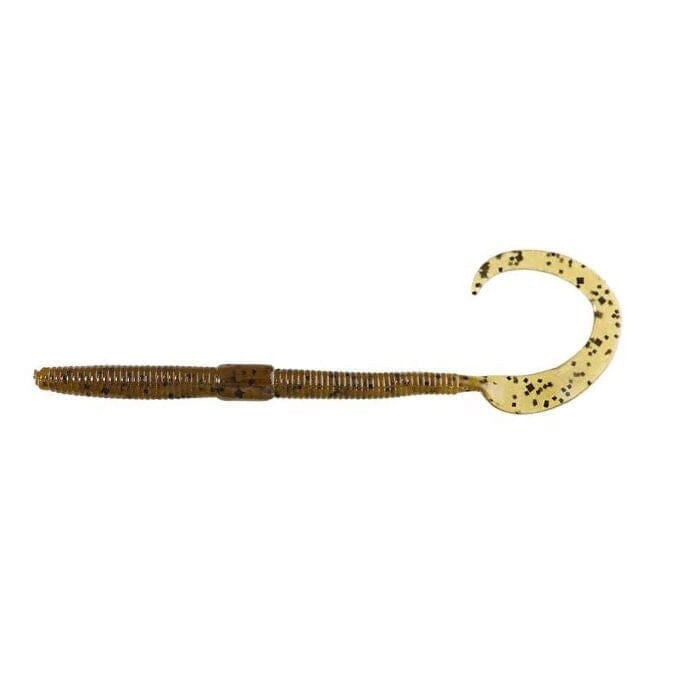 Zoom Shakey Tail Worm Green Pumpkin 