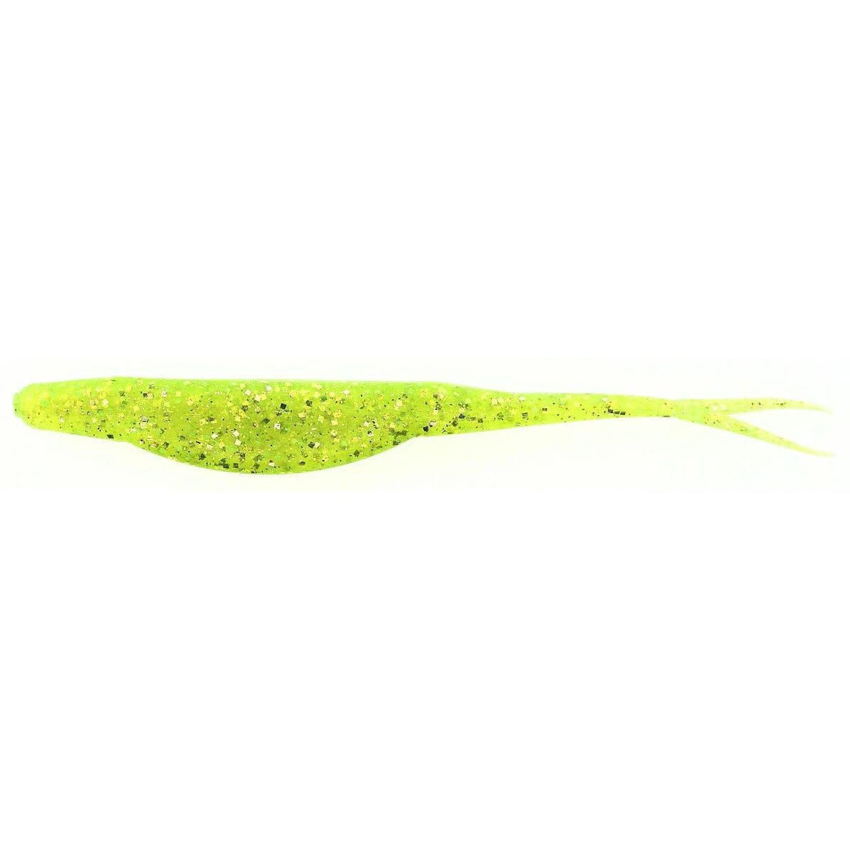 Zoom Super Fluke 5"-Chartreuse Glitter-