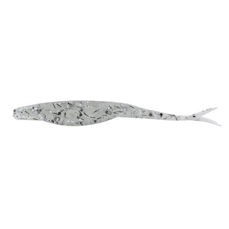 Zoom Super Fluke 5"-Clear Silver Black-