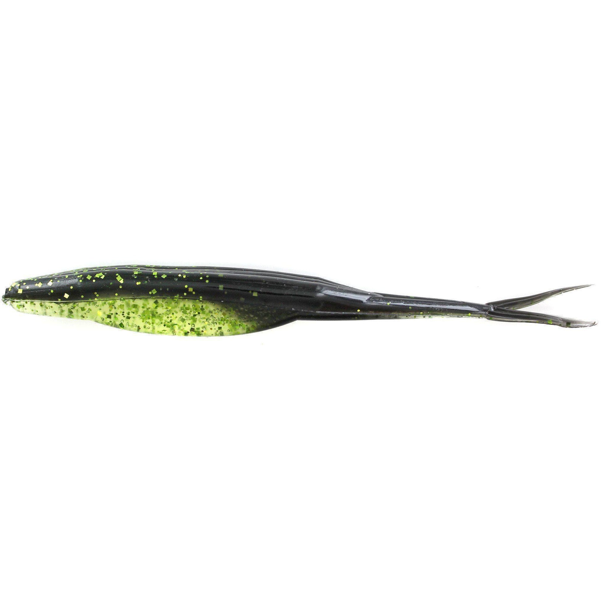 Zoom Super Fluke 5"-Midnite Chartreuse-
