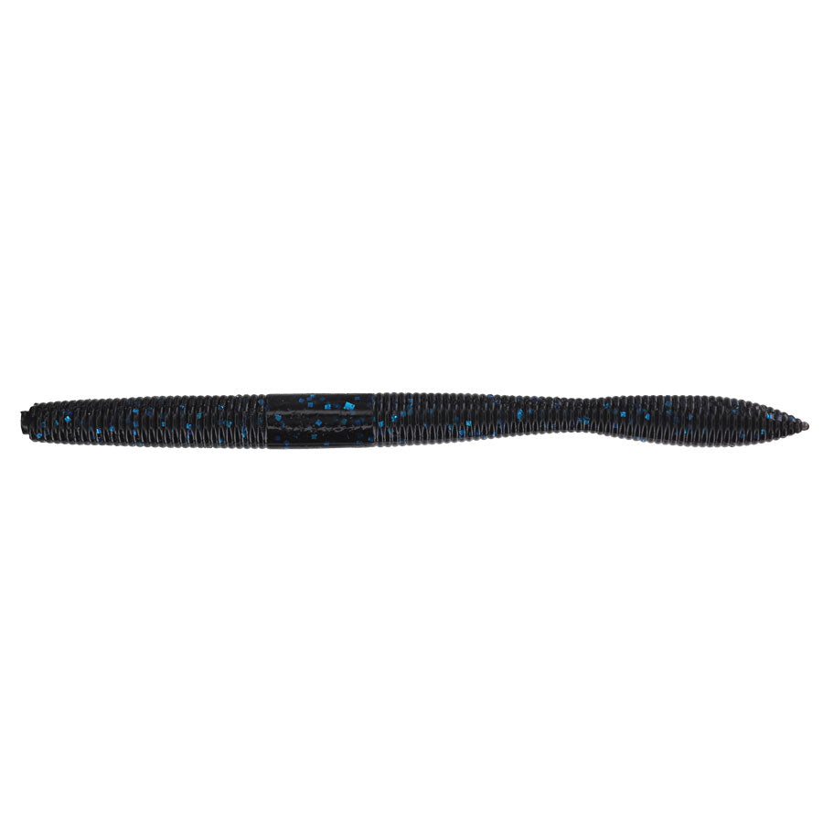 Zoom Thick Trick Worm Black and Blue 
