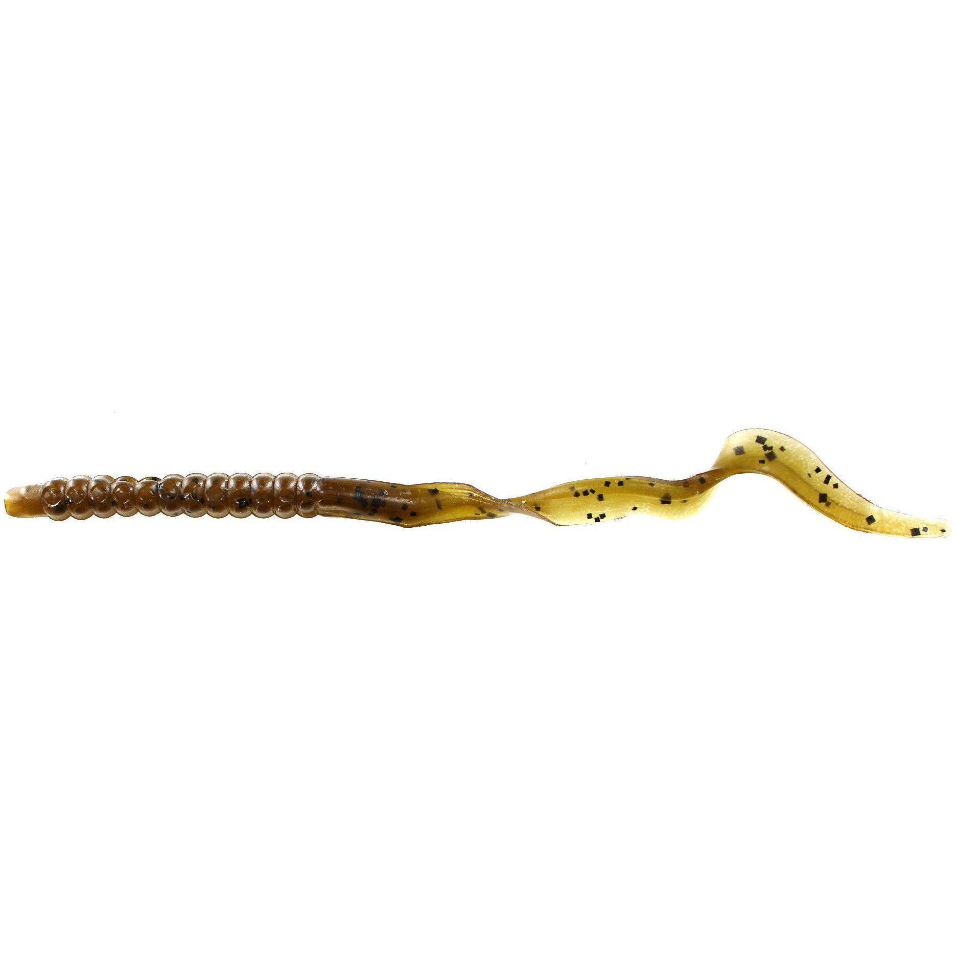 Zoom U Tail Worm-Green Pumpkin-