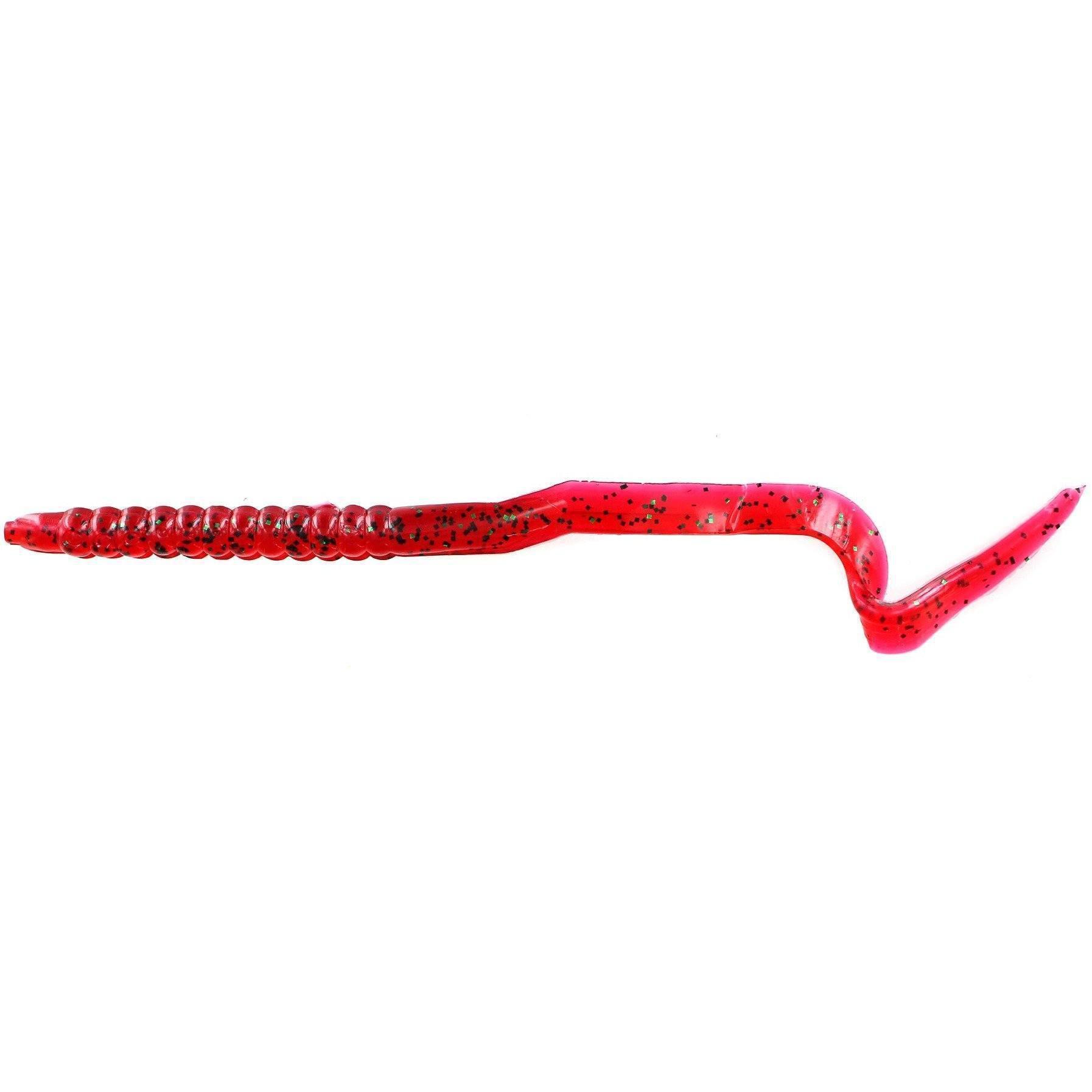 Zoom U Tail Worm-Red Bug Shad-