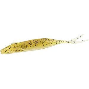 Zoom Winged Fluke-Champagne Pepper Pearl-4" 8pk-