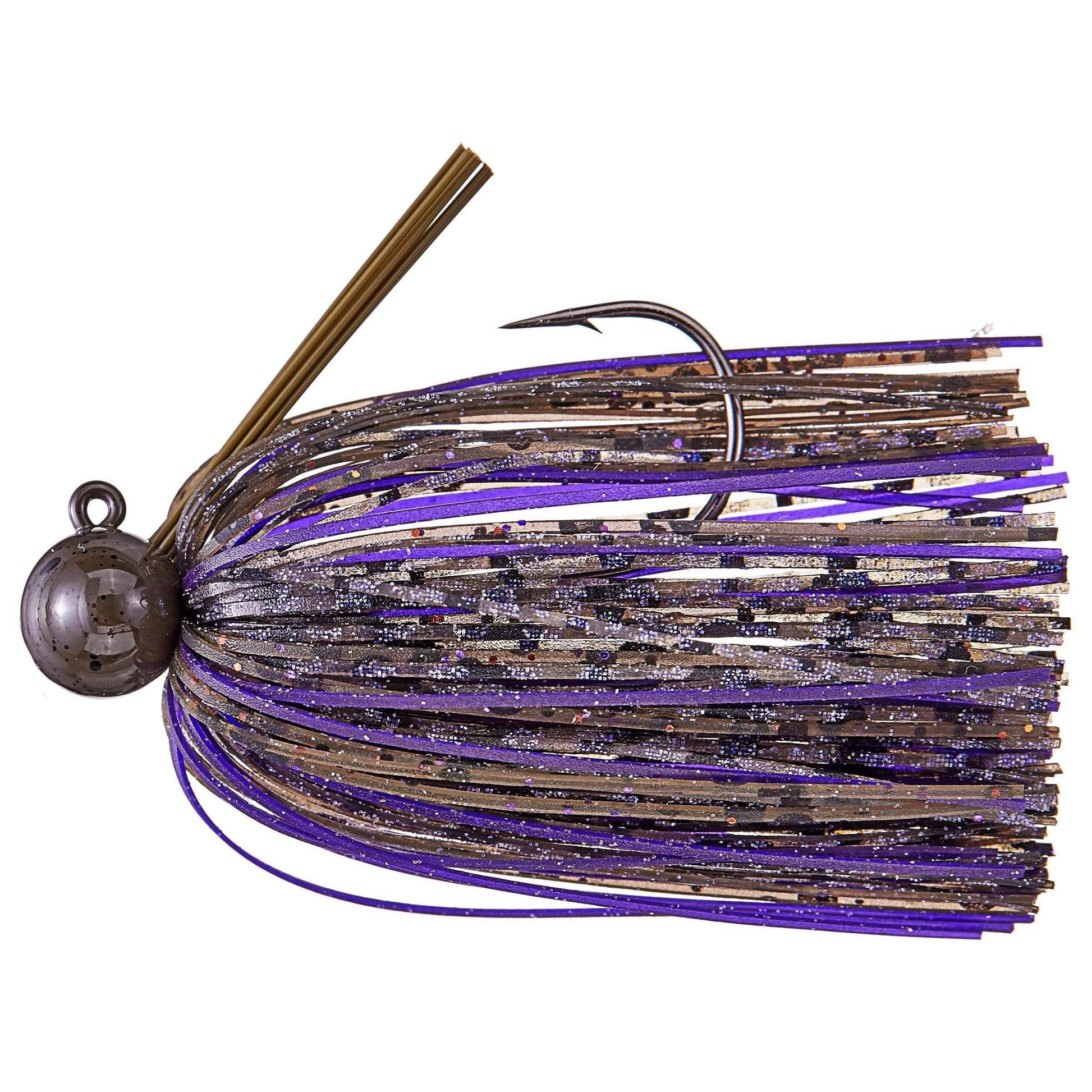 Fitzgerald Fishing Bryan Thrift Tungsten Micro Jig Green Pumpkin Purple
