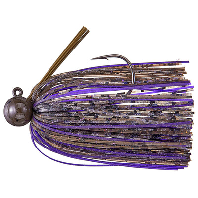 Fitzgerald Fishing Bryan Thrift Tungsten Micro Jig Green Pumpkin Purple