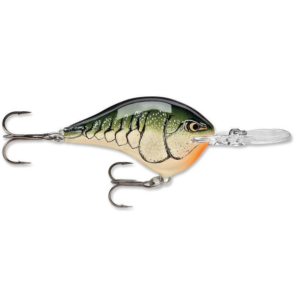 Rapala Dt 14 Olive Green Craw