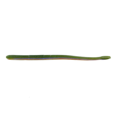 Roboworm Straight Tail Worm - Green Shiner