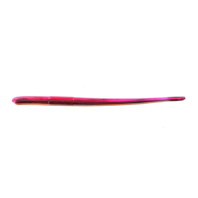 Roboworm Straight Tail Worm 6 in Red Crawler