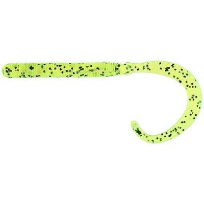 Zoom Curly Tail 4'' Chartreuse Pepper 20pk