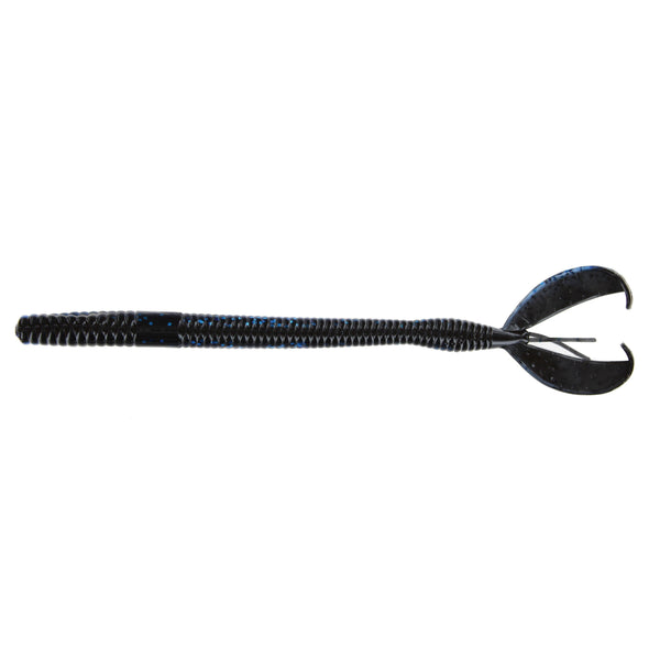 Zoom Z Craw Worm 6.75" Black Saphire 10pk