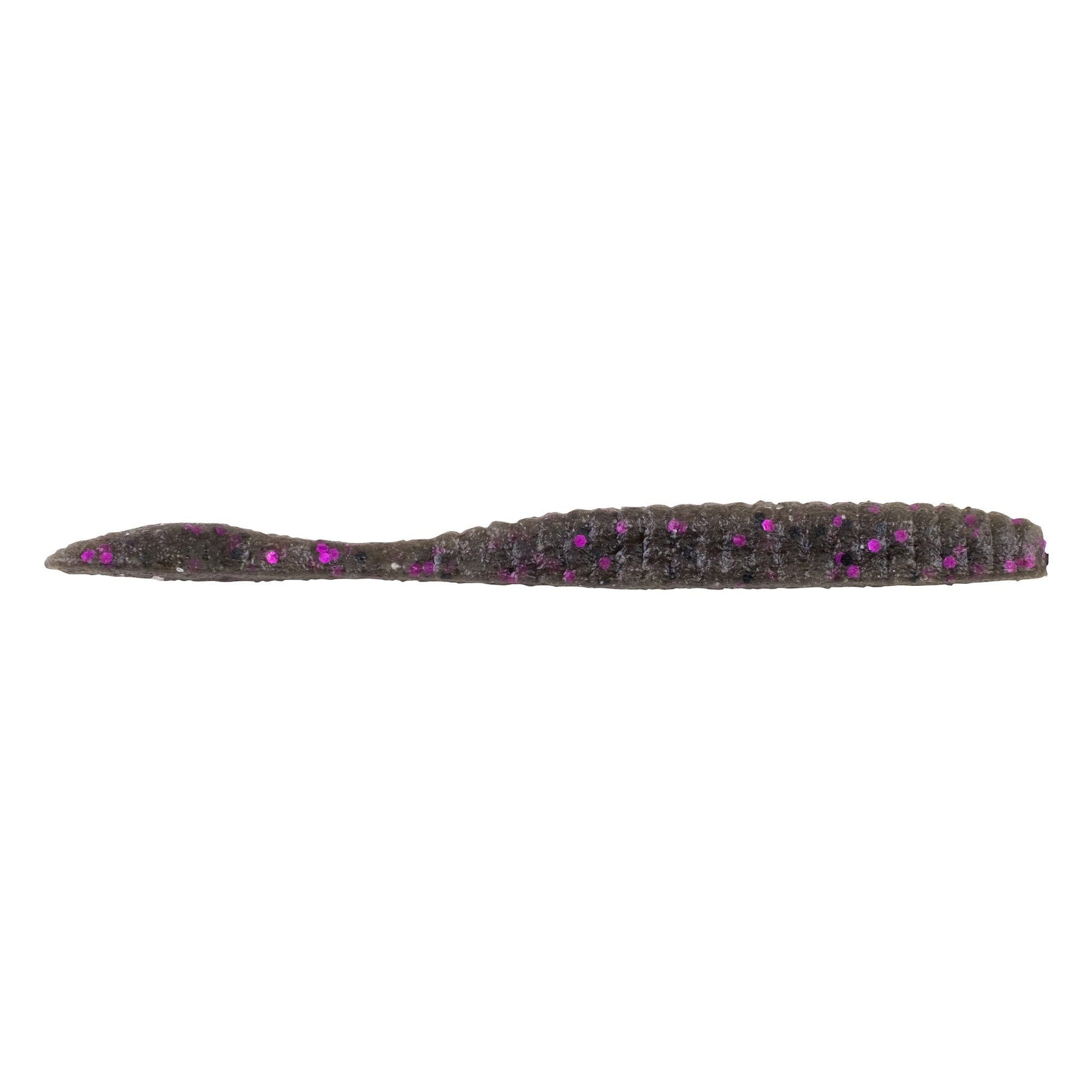 Berkley Maxscent Flat Worm-Smoke Black Purple-3.6" 10pk-