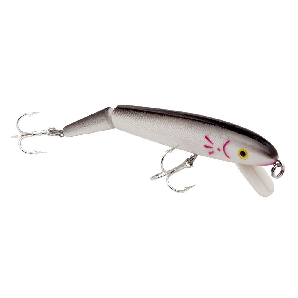 corden fishing lures Cotton Cordell Jointed Red Fin Smoky Joe
