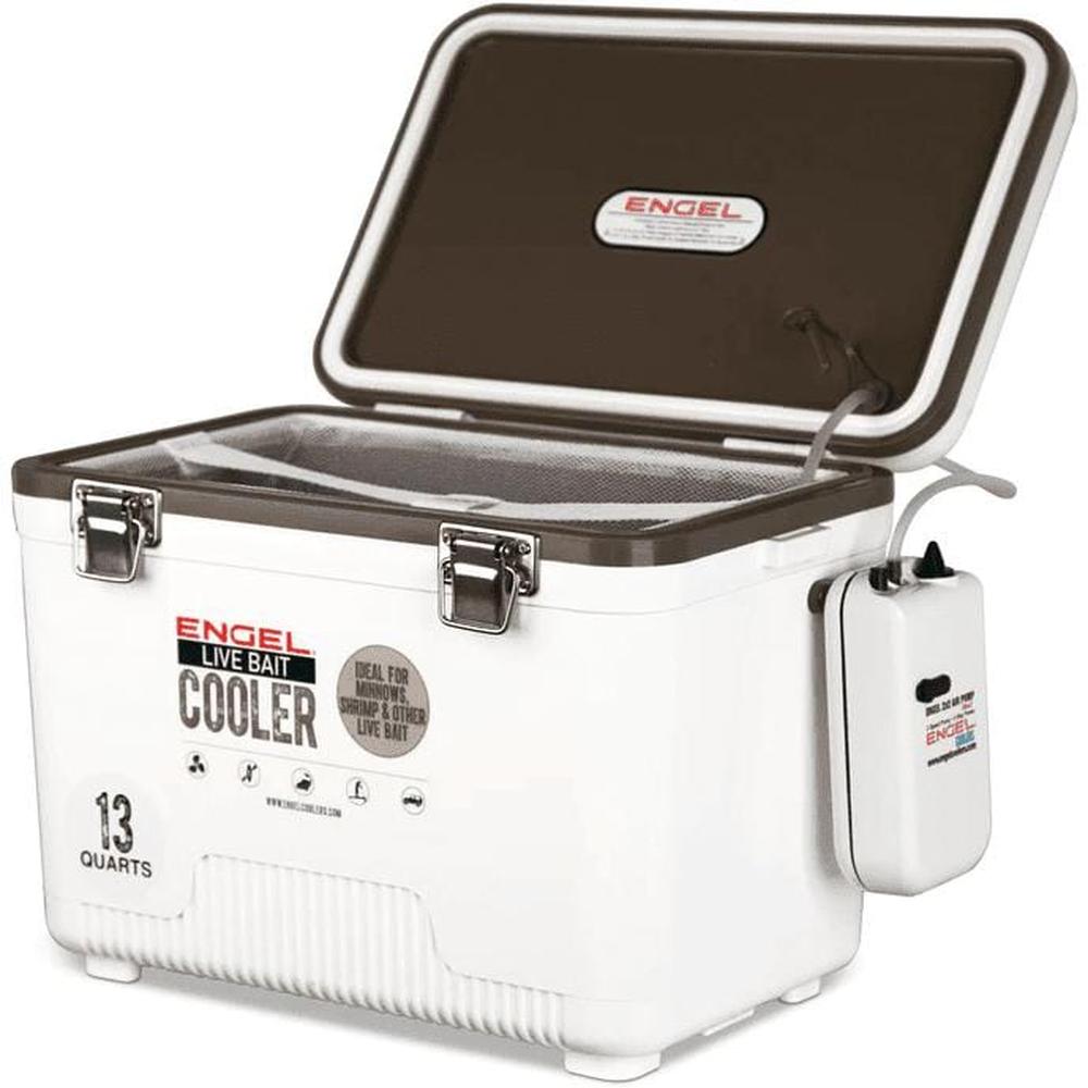 Engel 13 Quart Live Bait Drybox/Cooler 