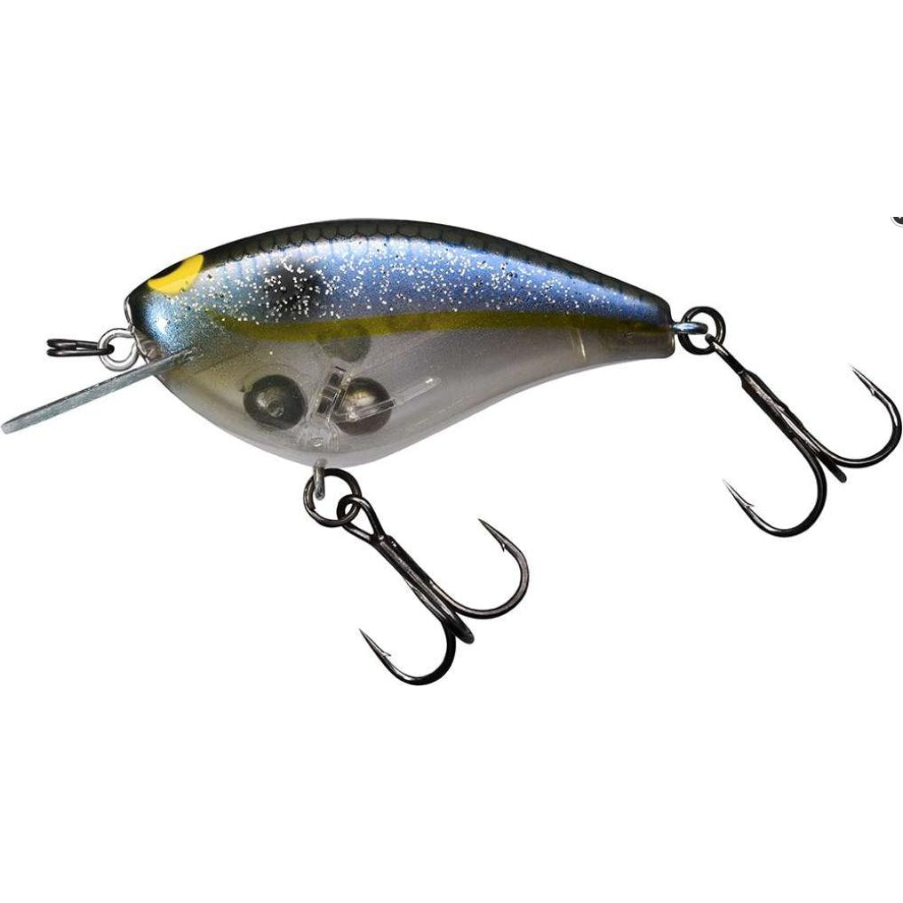 Jackall Bling 55 Flat-Sided Crankbait-Ghost Ar Shad-
