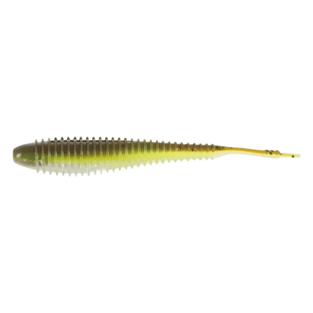 Missile Baits Spunk Shad-Green Pumpkin Delight-3" 12pk-