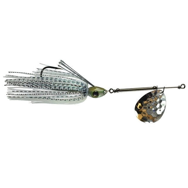 Picasso All-Terrain Weedless Inline Spinner Gizzard Shad Nickel 3/8 oz 
