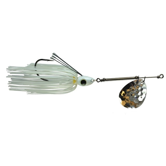 Picasso All-Terrain Weedless Inline Spinner Pearl Nickel 3/8 oz 