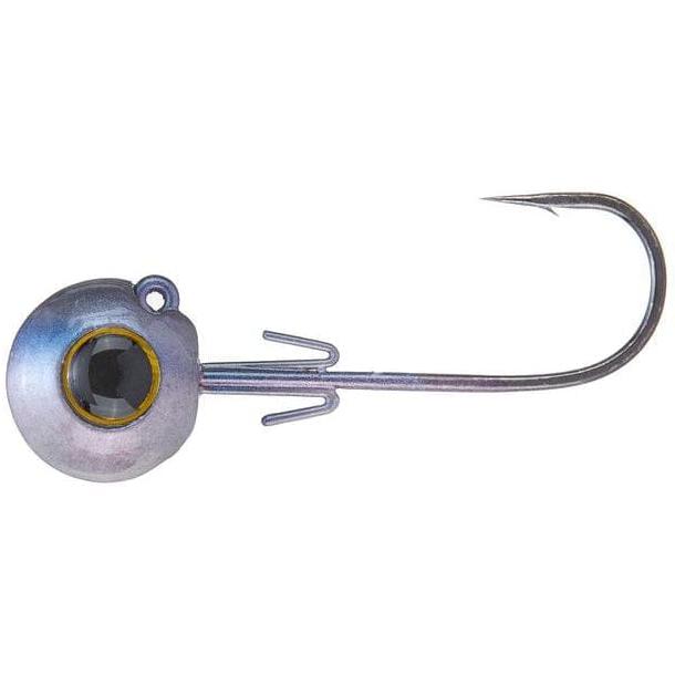 Picasso Speed Drop Jig Head 2Pk-1/4oz 2/0-Blue Red Pearl-