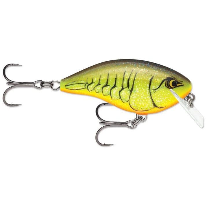 Rapala Og Rocco 05 Crankbait-Chartreuse Rootbeer Crawdad-