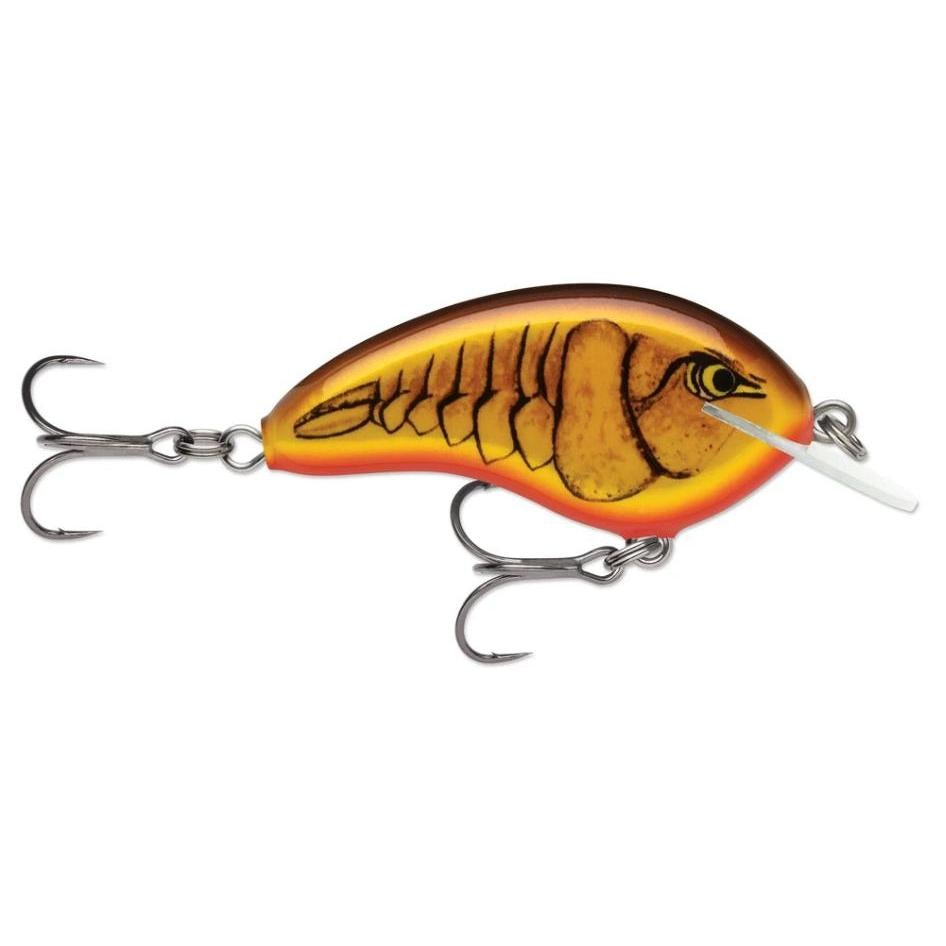 crawdad fishing lures Rapala OG Tiny Dark Brown Crawdad