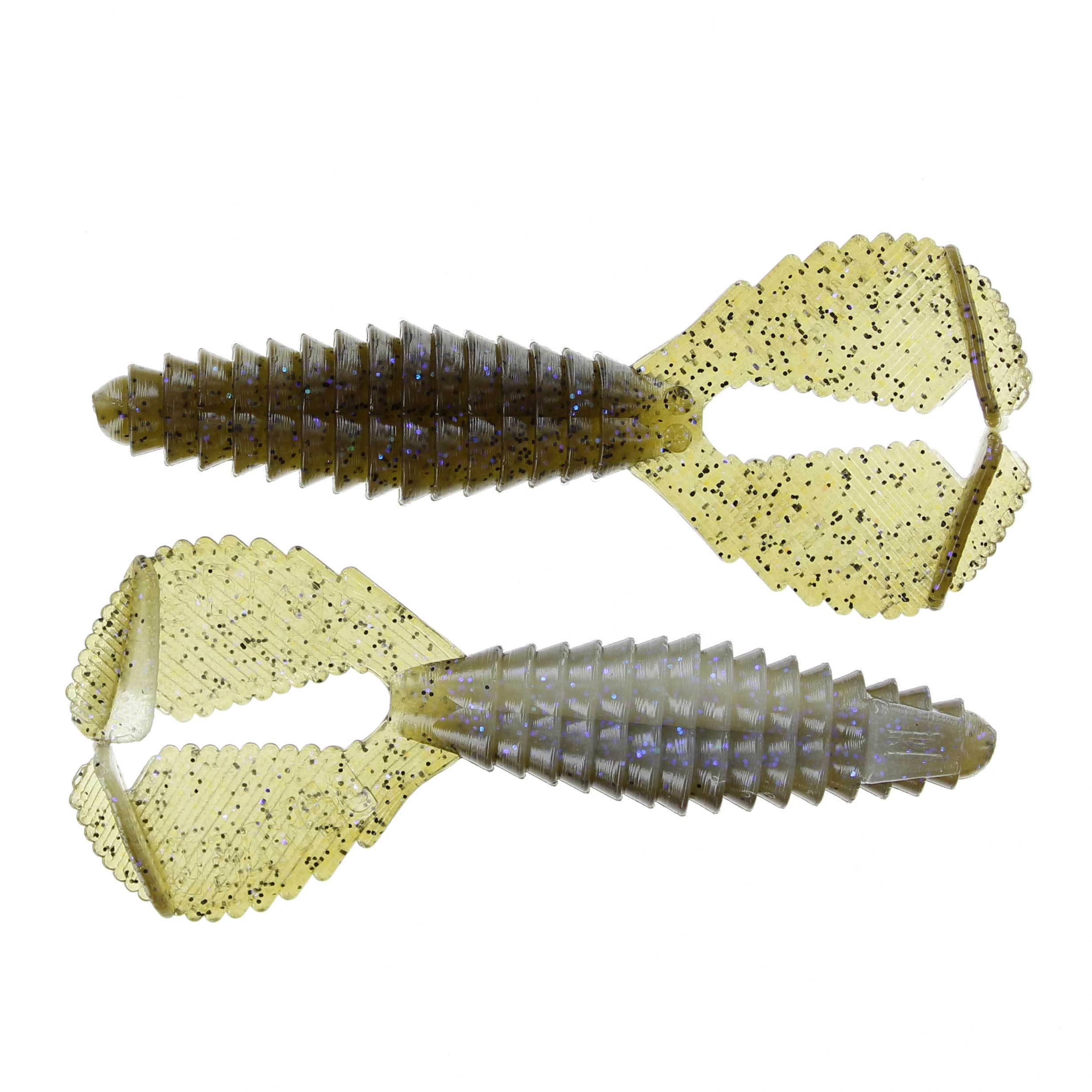 Reaction Innovations Spicy Beaver-Electric Shad-4.0 6pk-