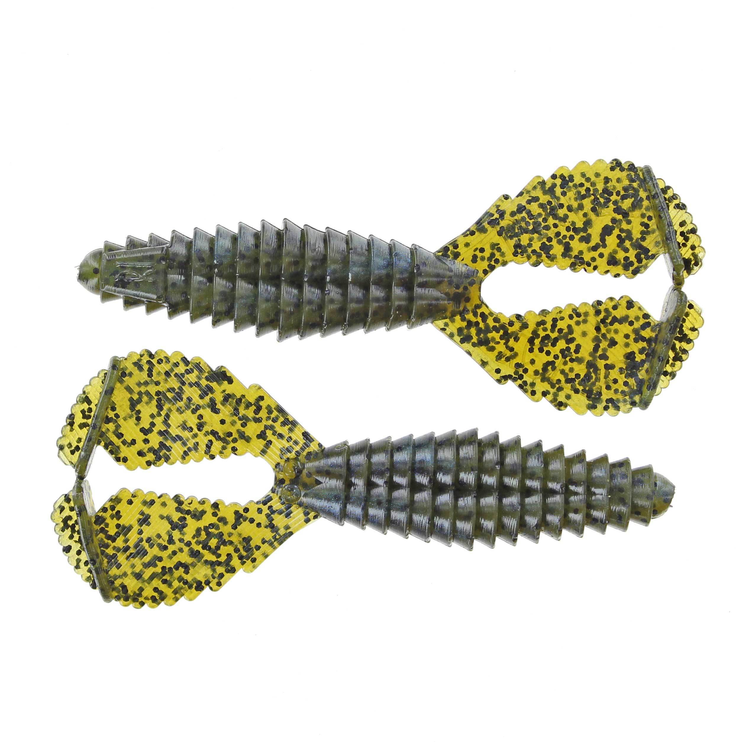 Reaction Innovations Spicy Beaver Magic Craw Swirl 3.0 7pk 