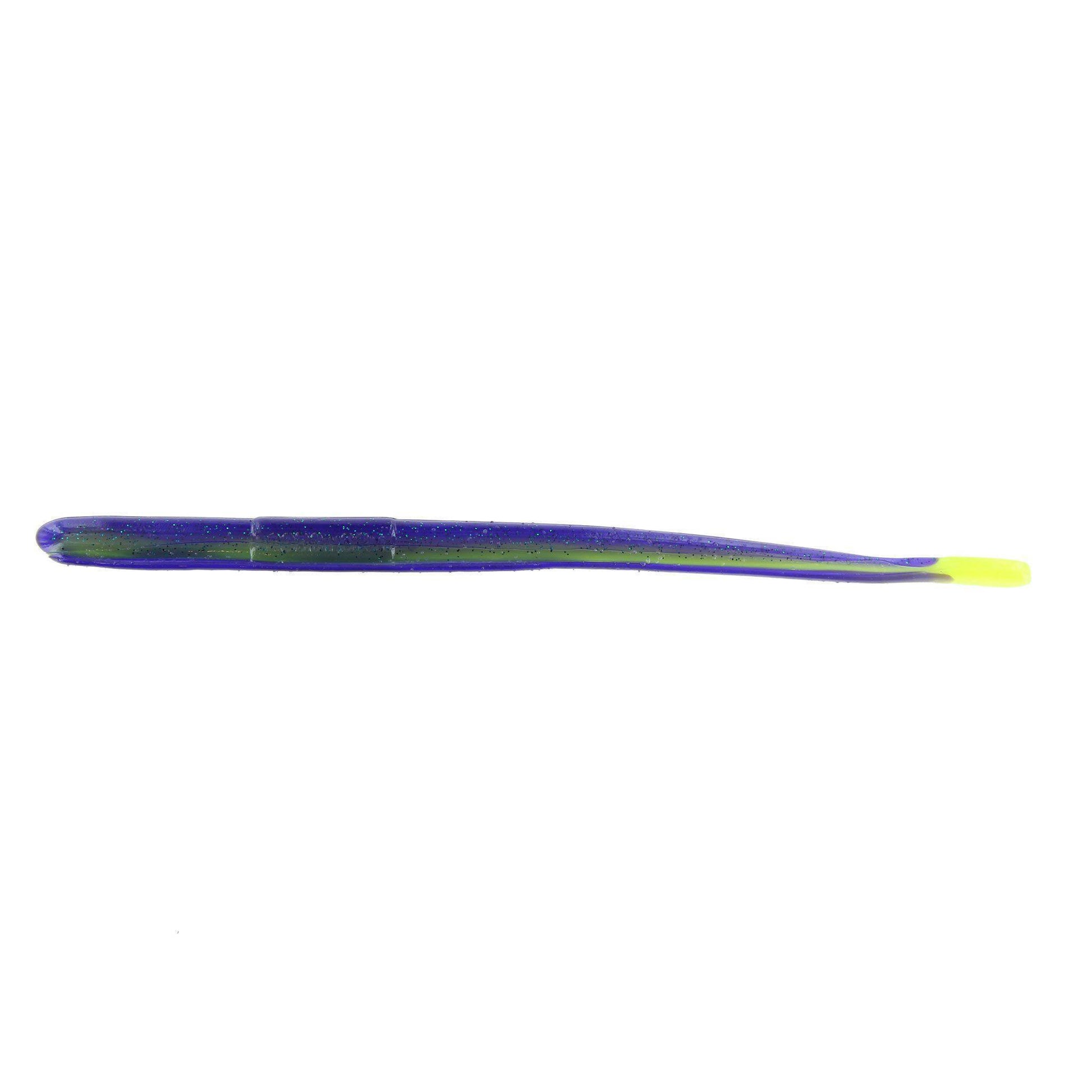 Roboworm Straight Tail Worm 4.5" June Bug Chartreuse