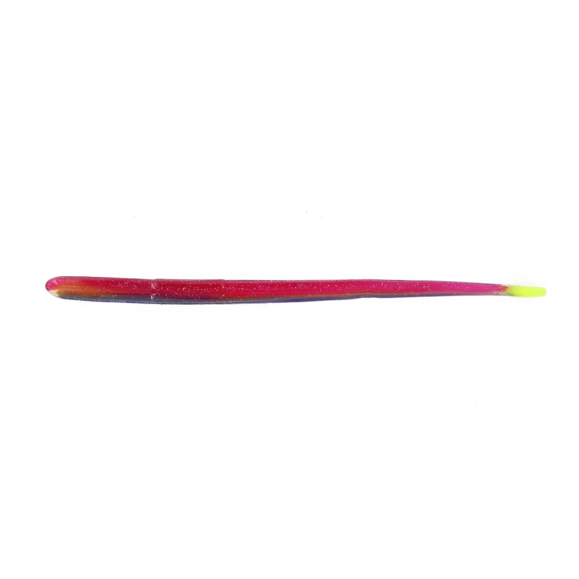 Roboworm Straight Tail Worm 4.5" Morning Dawn Hologram