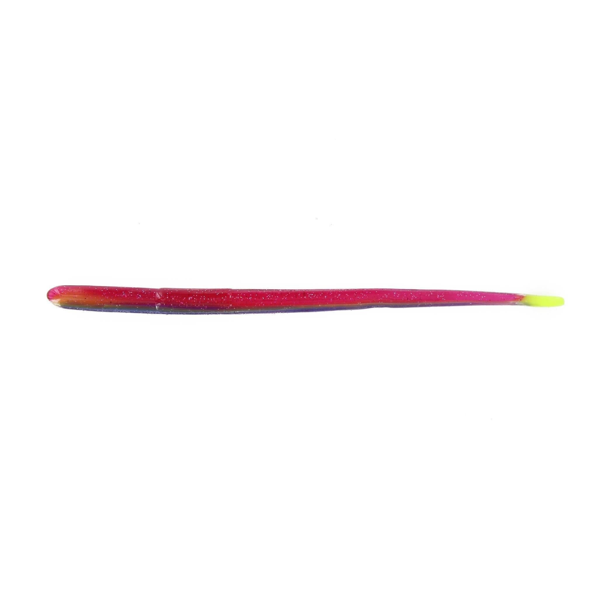 Roboworm Straight Tail Worm 4.5" Morning Dawn Hologram