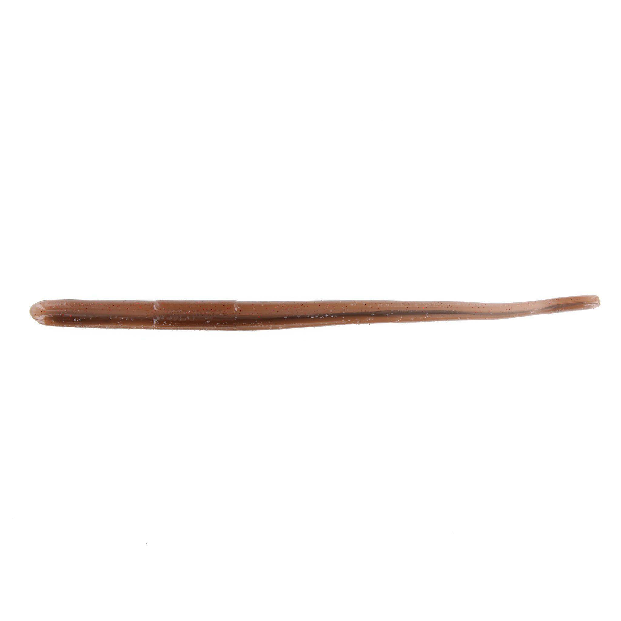 Roboworm Straight Tail Worm 4.5" Oxblood/Red Flake