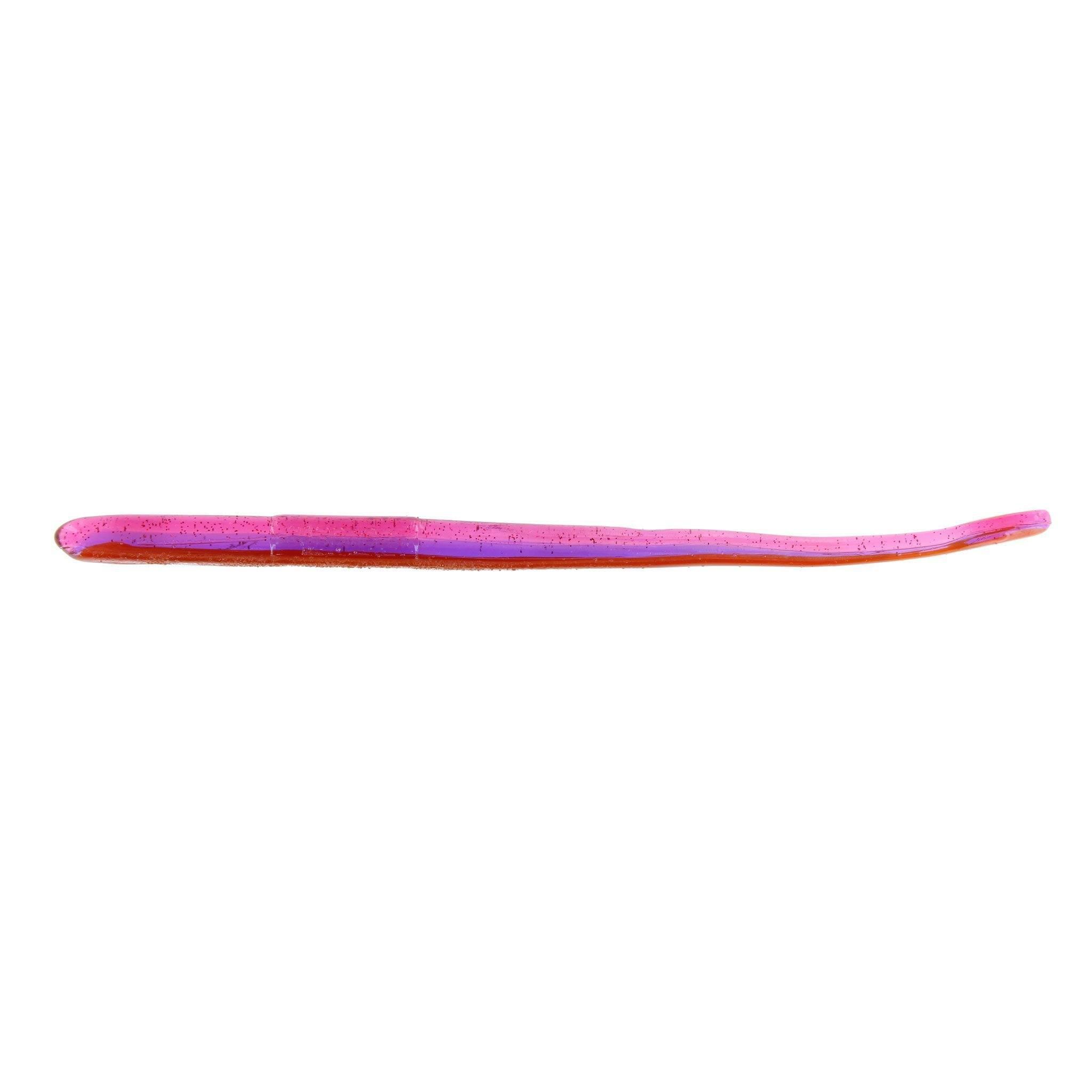 Roboworm Straight Tail Worm 4.5" Red Crawler