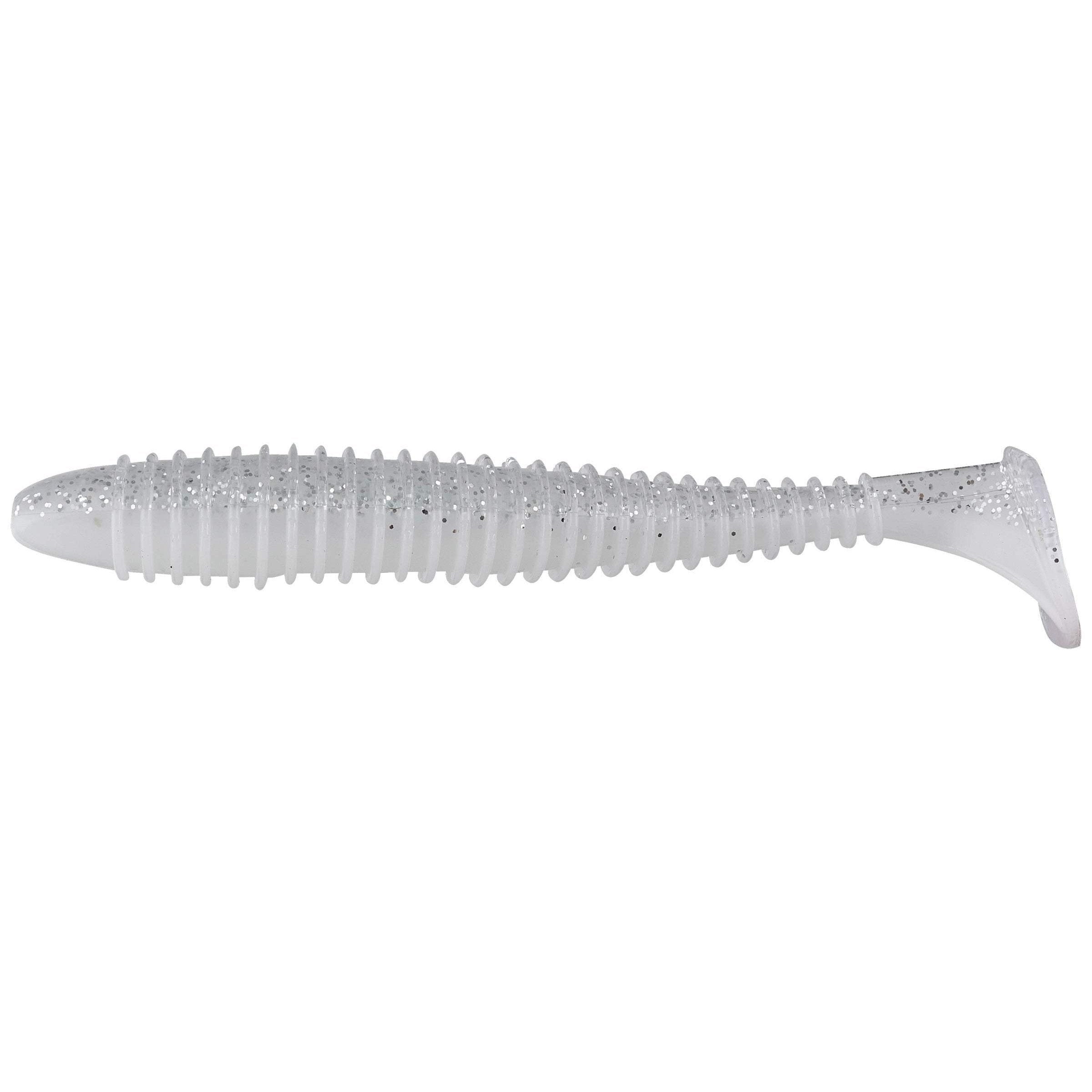 Spotsticker Soft Swimbait-White Ice-3.3-