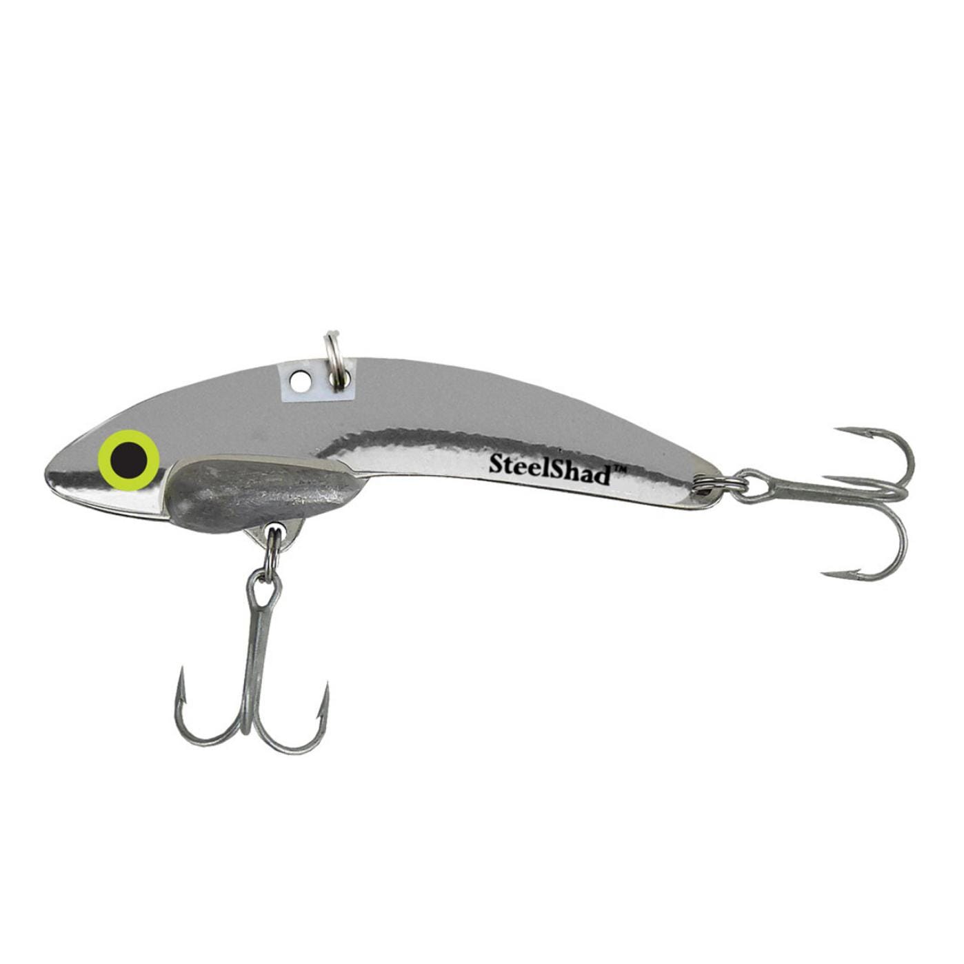 Steelshad Blade Bait-Silver-1/2oz 1pk-