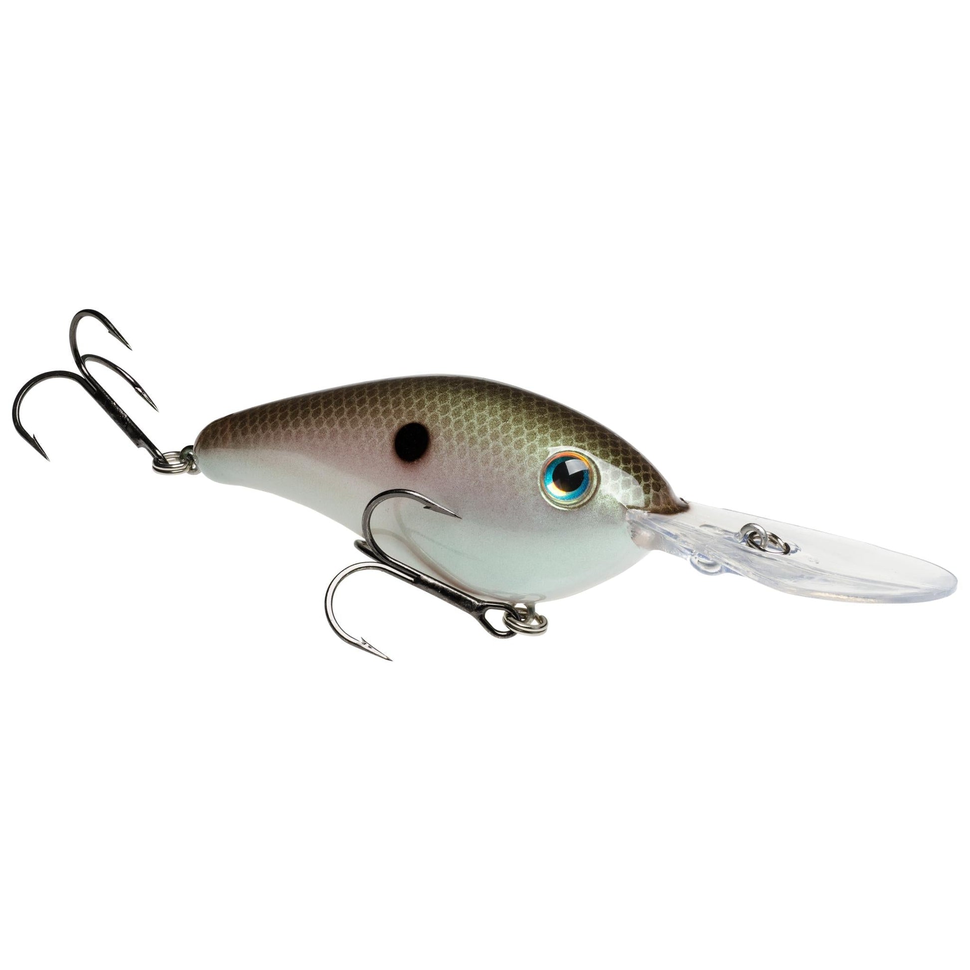 Strike King 6Xd Hard Knock-Green Gizzard Shad-