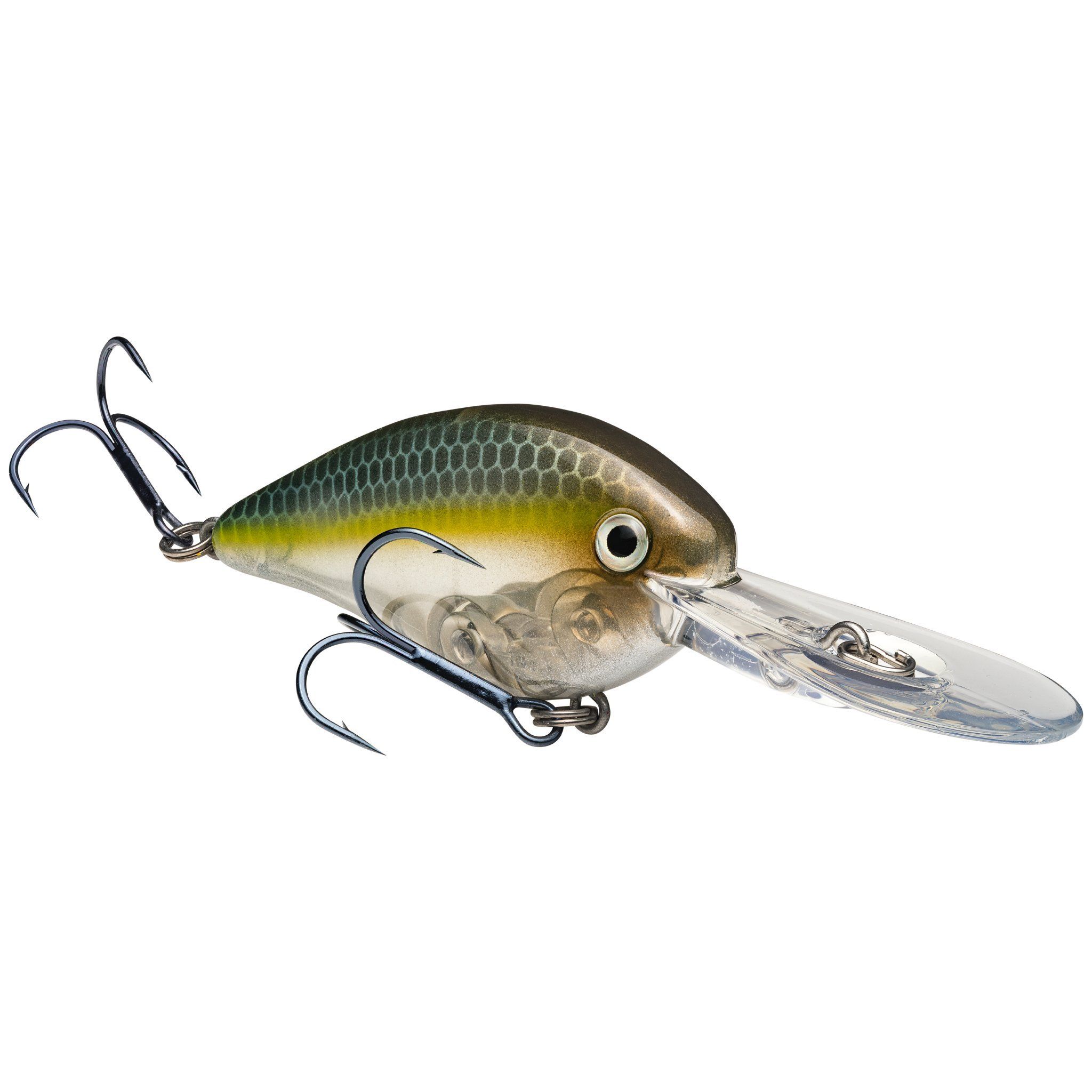 Strike King Kvd 1.5 Flatside-Sexy Ghost Minnow-