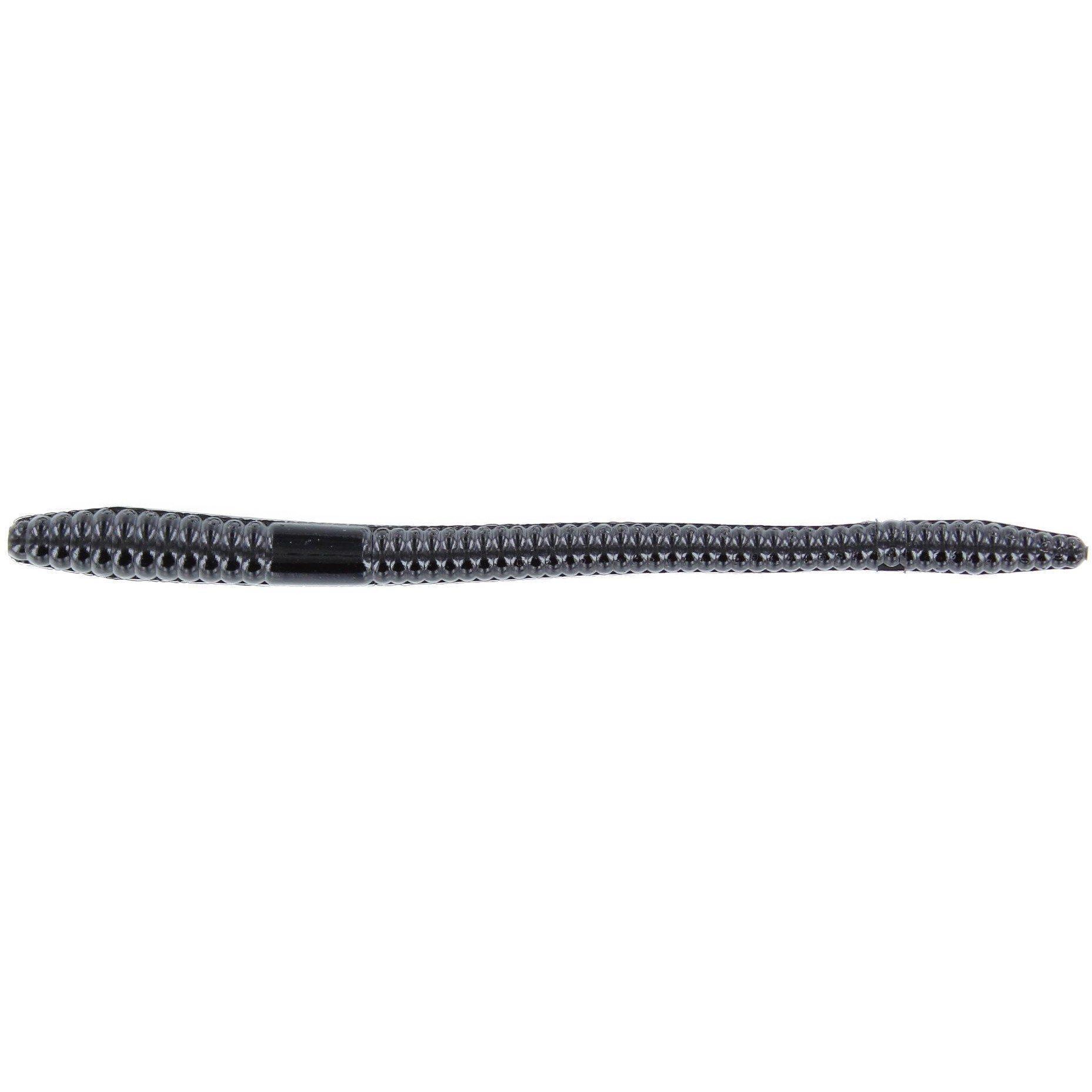 Zoom Finesse Worm 20pk-Black-