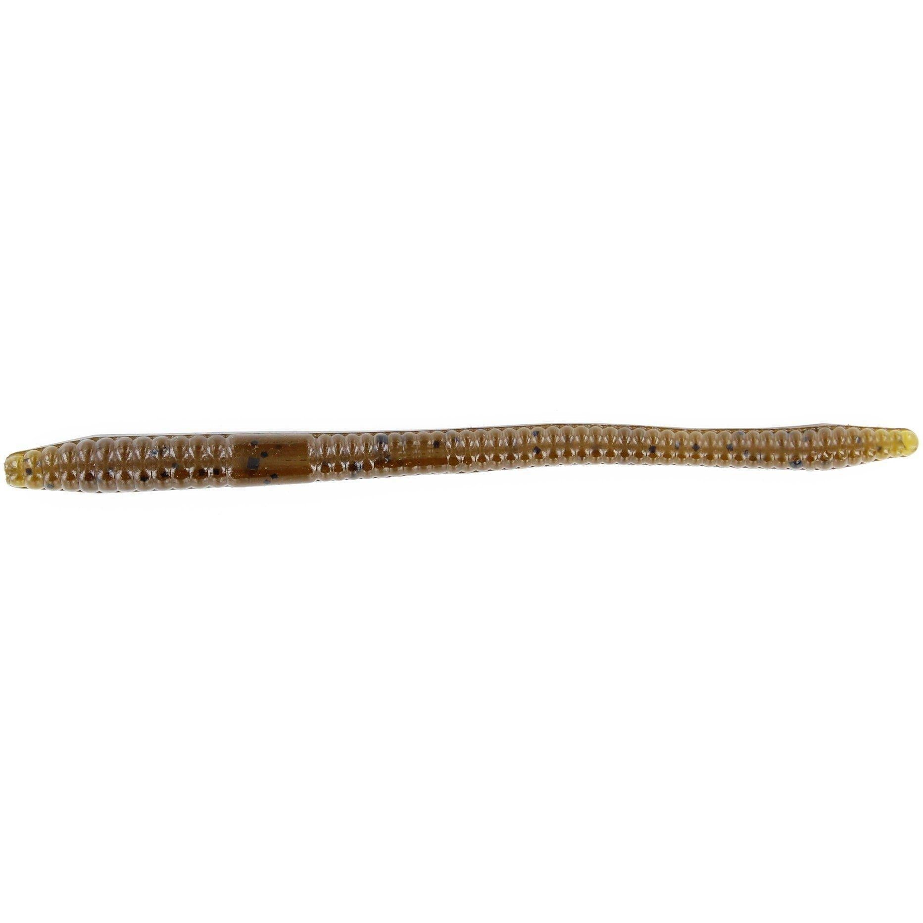 Zoom Finesse Worm 20pk-Green Pumpkin-