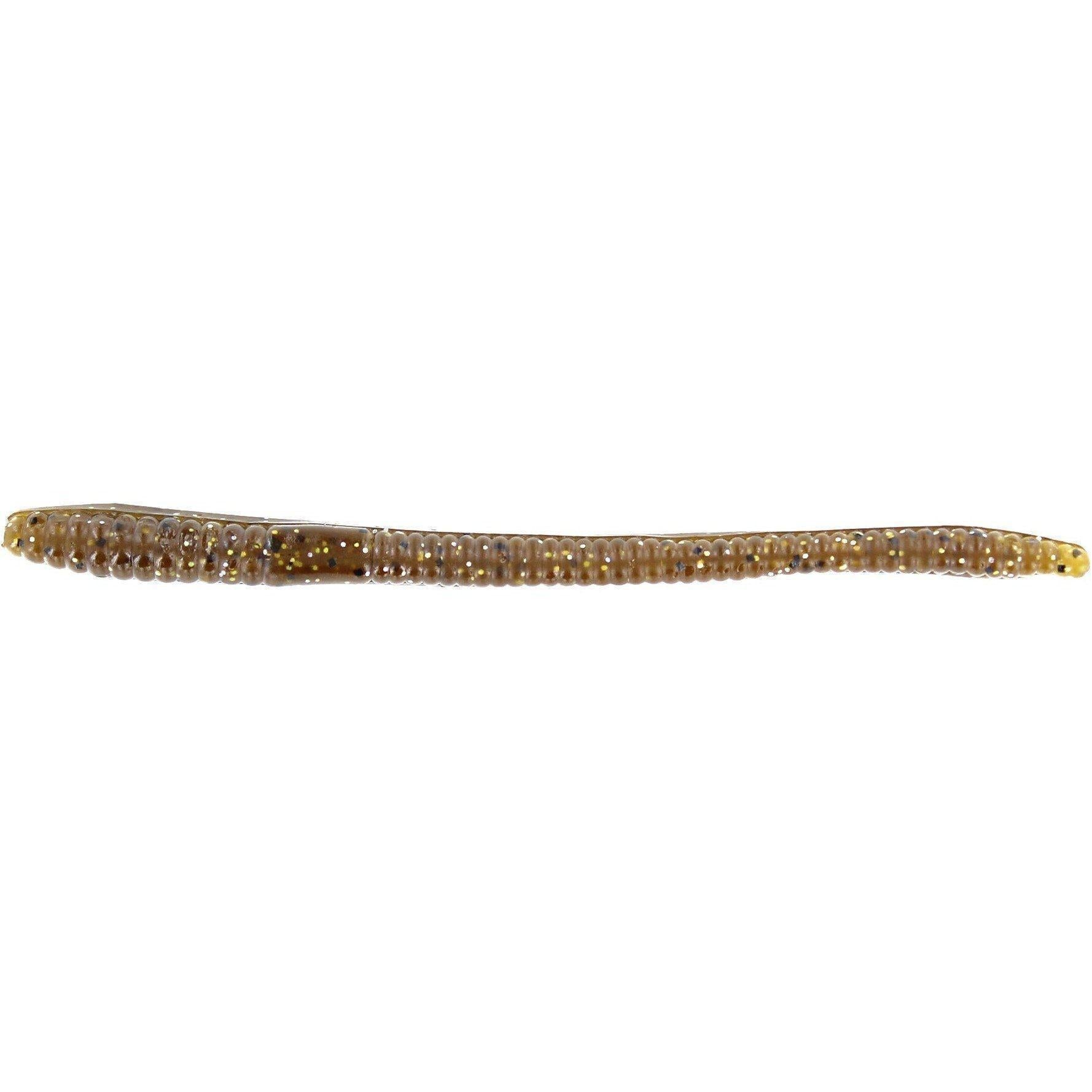 Zoom Finesse Worm 20pk-Green Pumpkin Magic-
