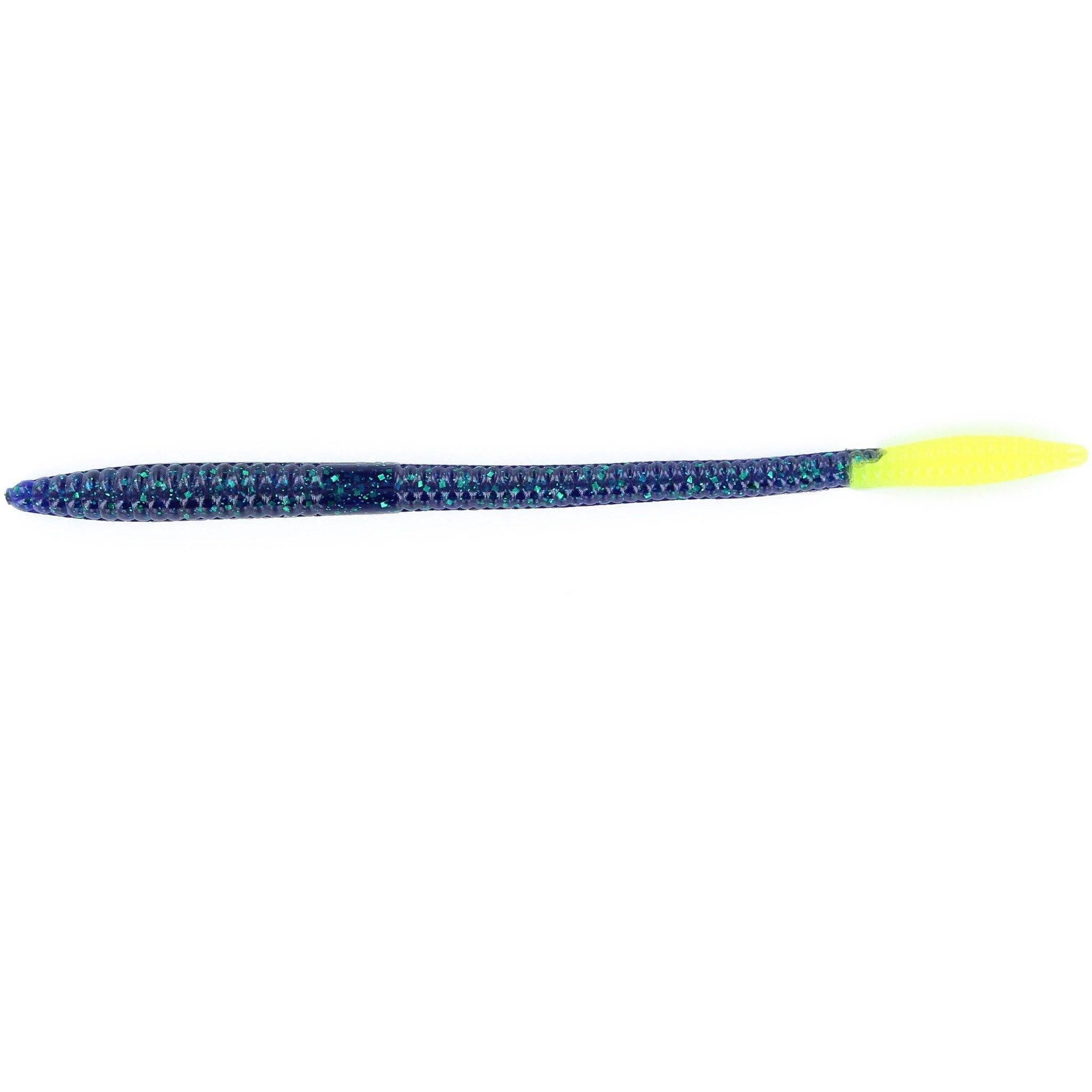 Zoom Trick Worm-Junebug/Chartreuse-