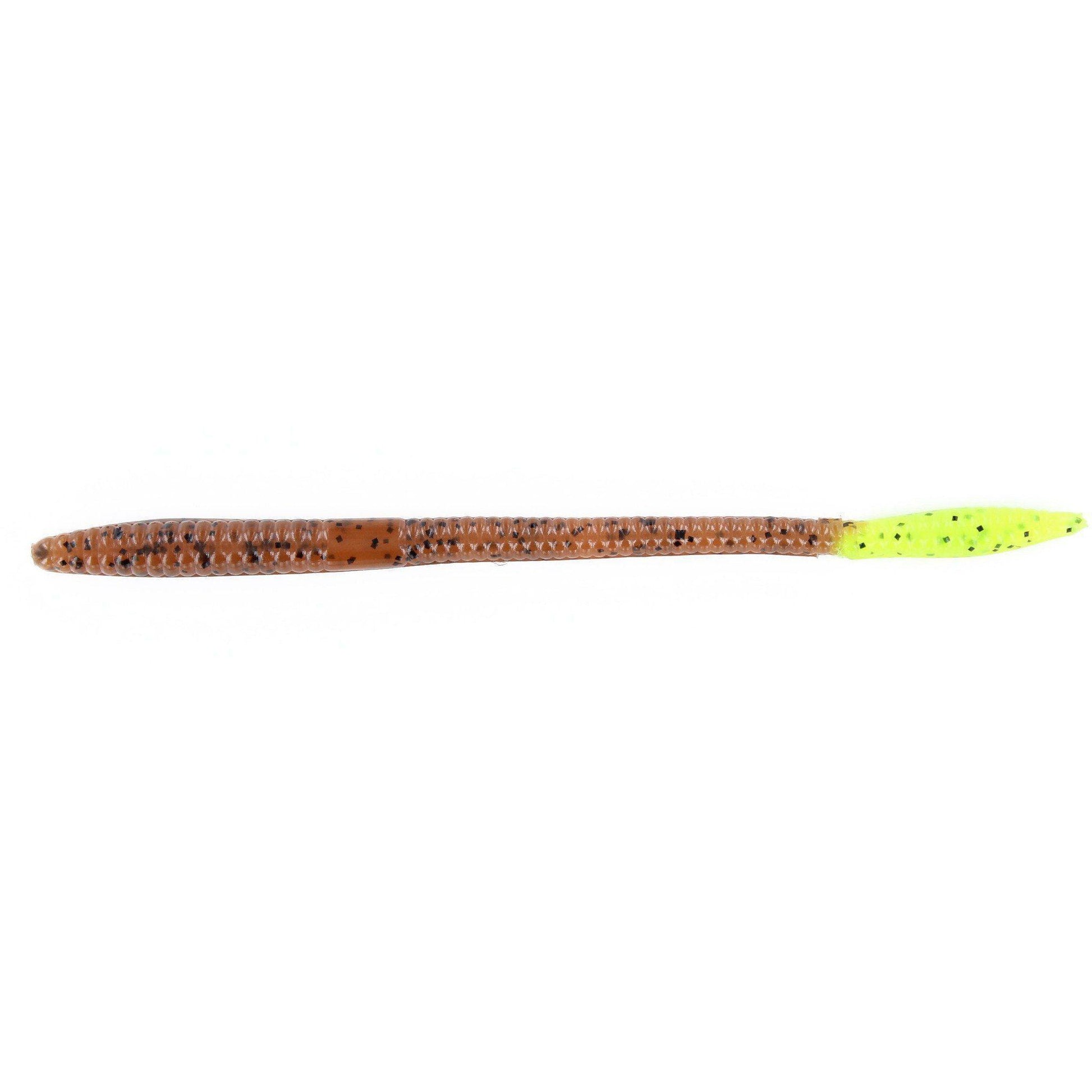 Zoom Trick Worm-Pumpkin/Chartreuse-